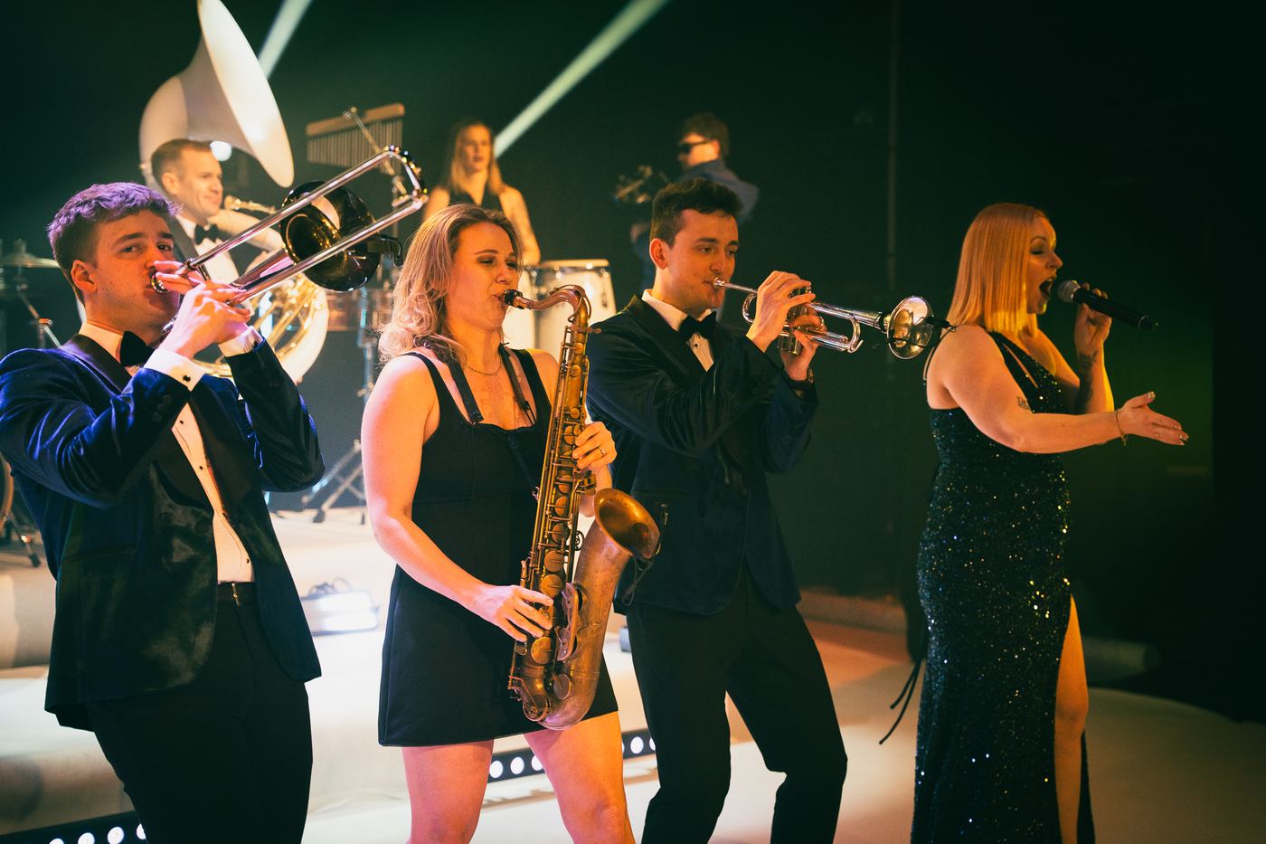 24K Brass Collective performing