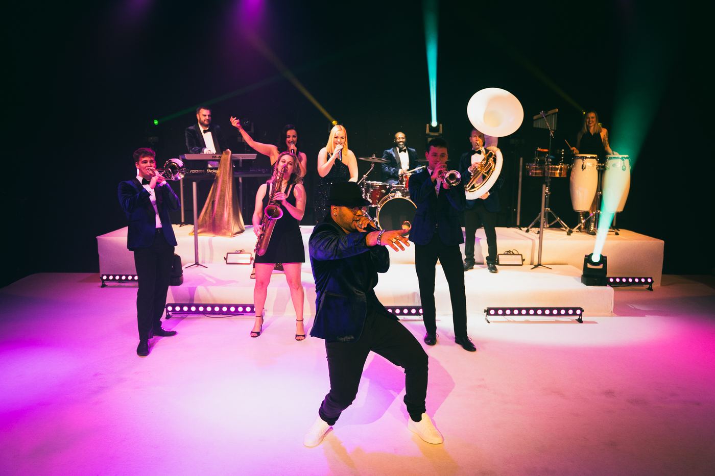 24K Brass Collective performing