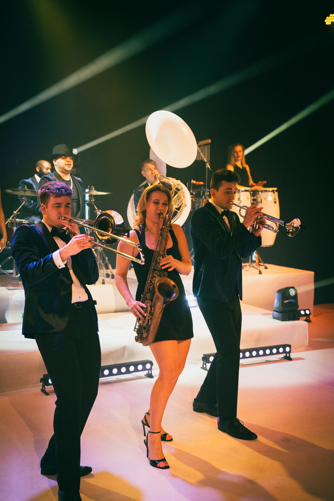24K Brass Collective performing