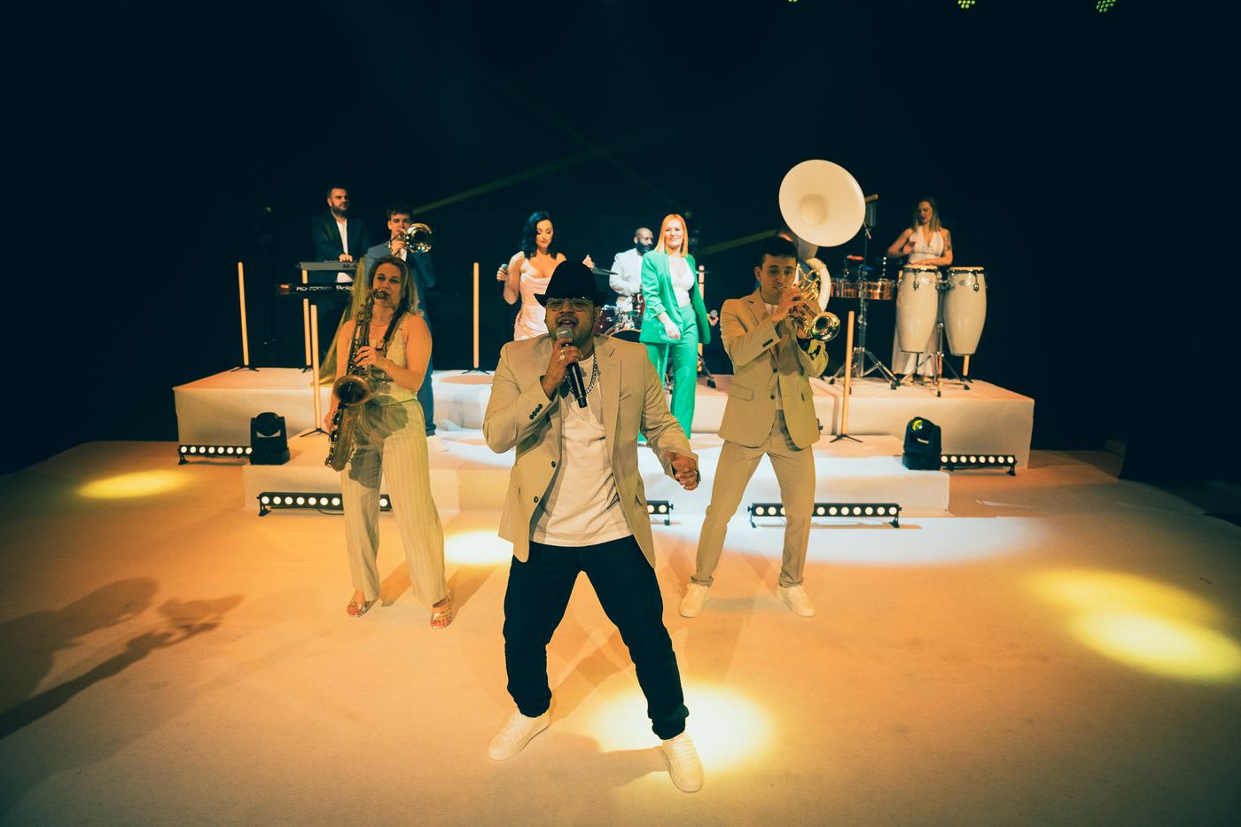 24K Brass Collective performing