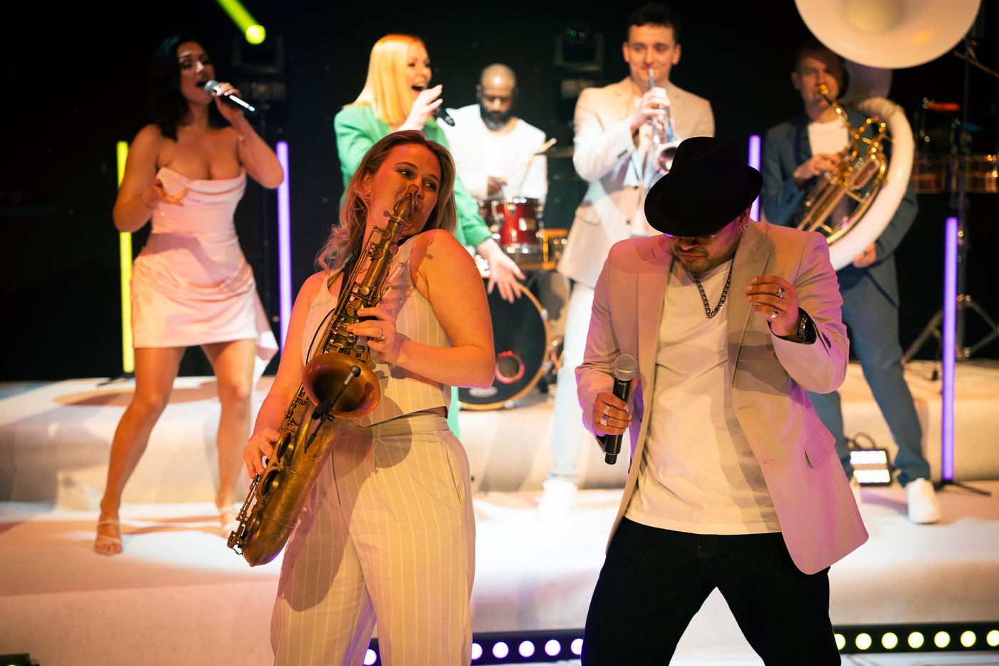 24K Brass Collective performing